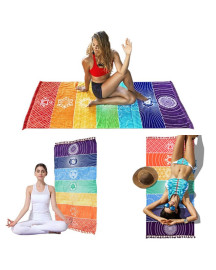 Tapete para Yoga e Medita��o 7 Chakras M�dio